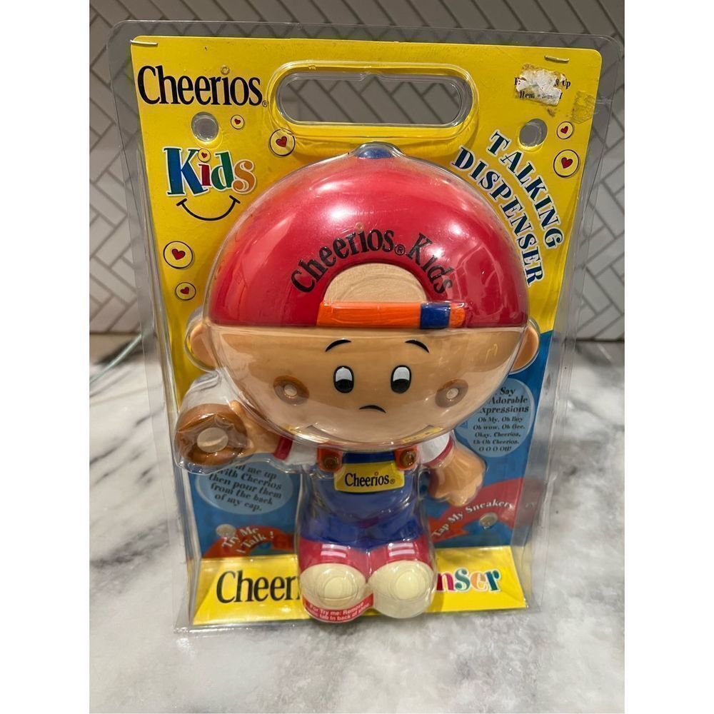 Talking Cheerios Kid Cereal Dispenser General Mills Go Power